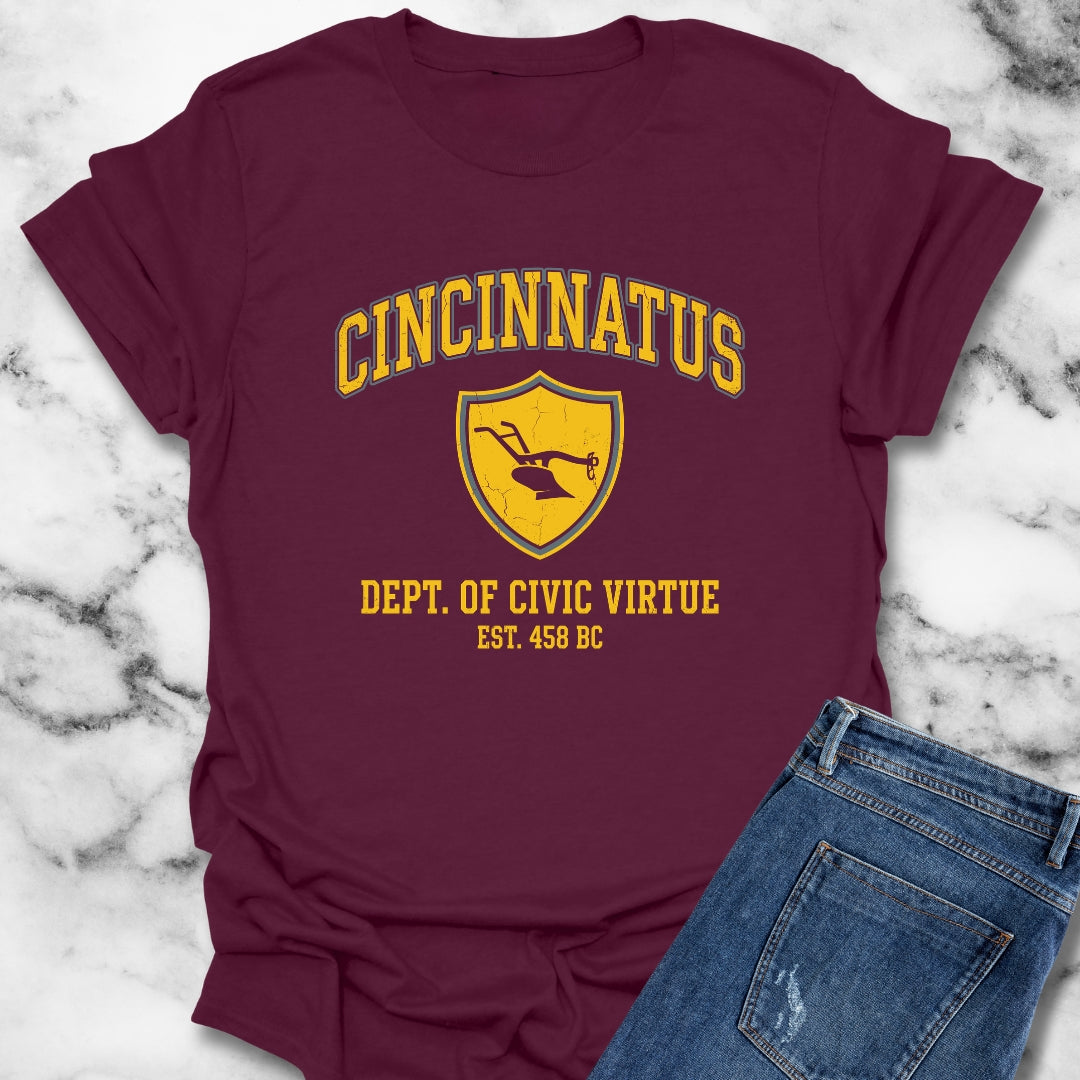 Cincinnatus Return to Plough T-Shirt