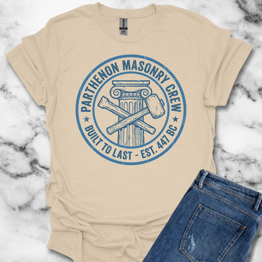 Parthenon Masonry Crew T-Shirt