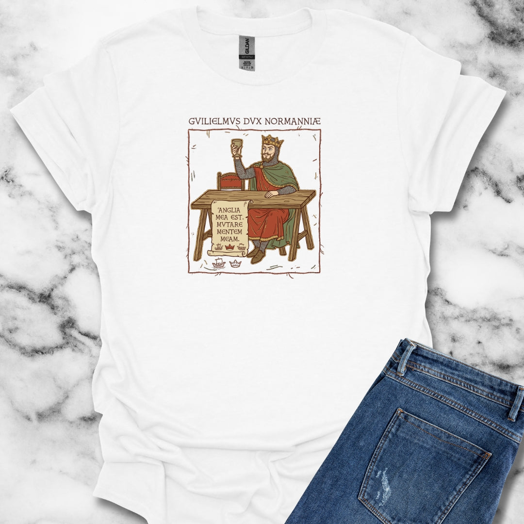 William Conqueror England is Mine Unisex Lightweight T-Shirt