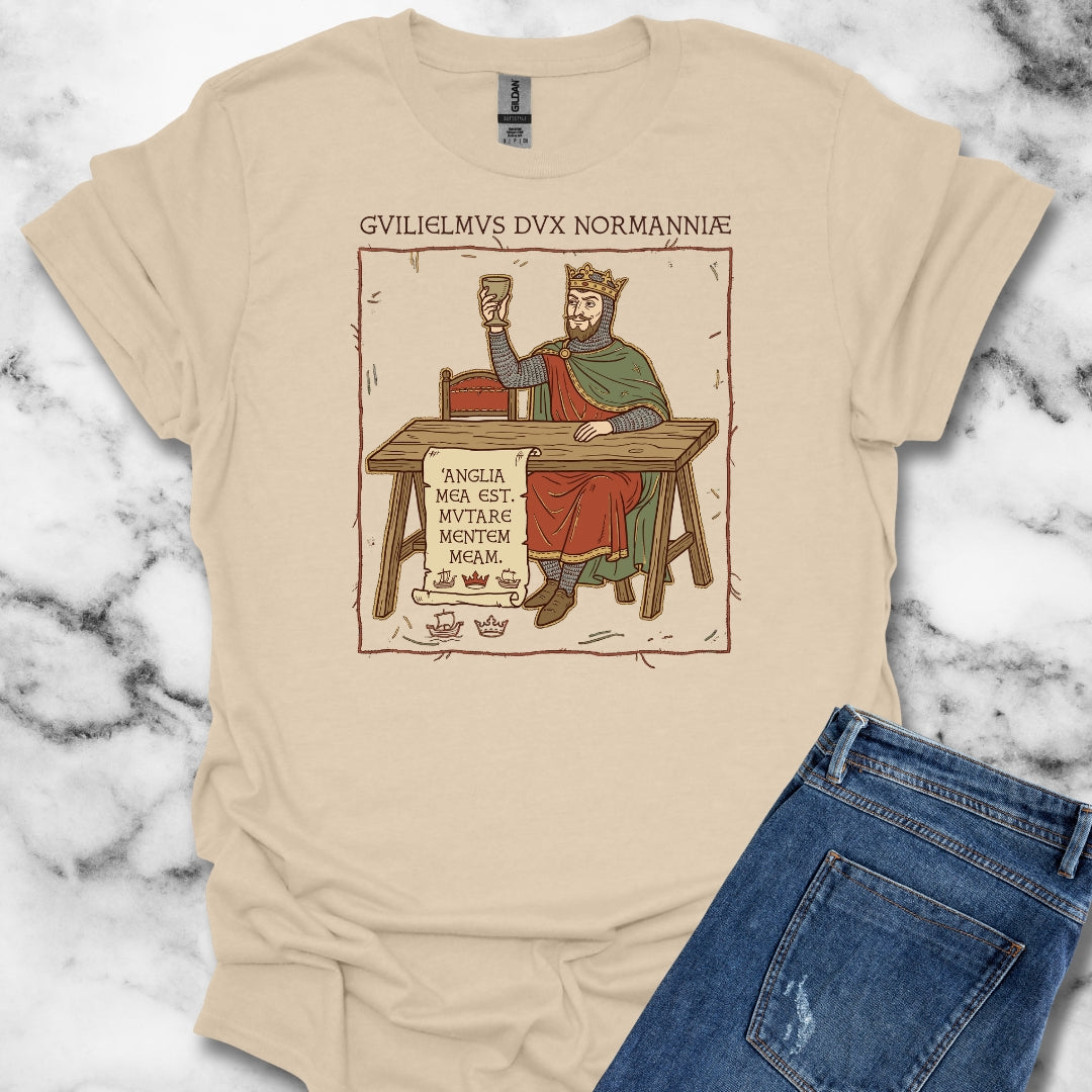 William Conqueror England is Mine Unisex Lightweight T-Shirt