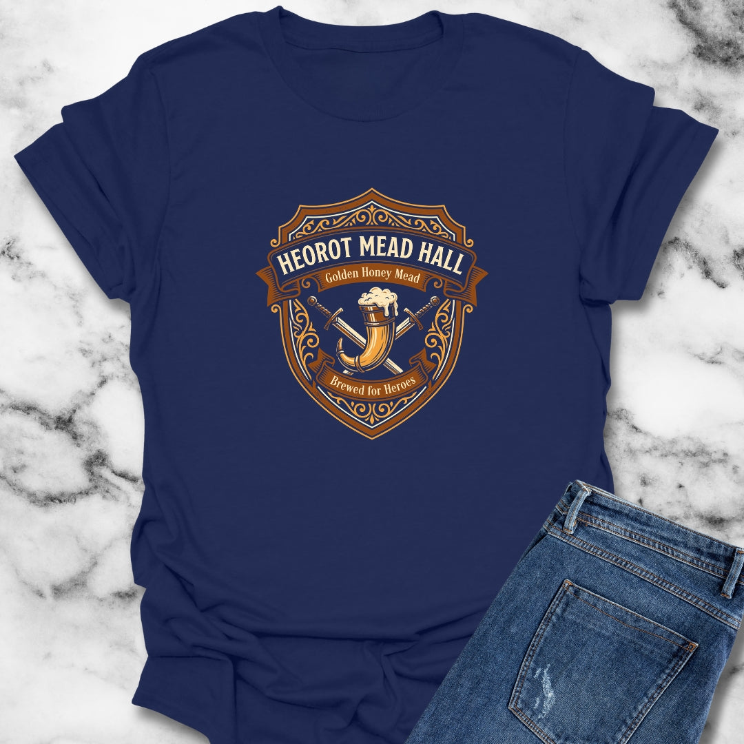 Beowulf Heorot Mead Hall T-Shirt