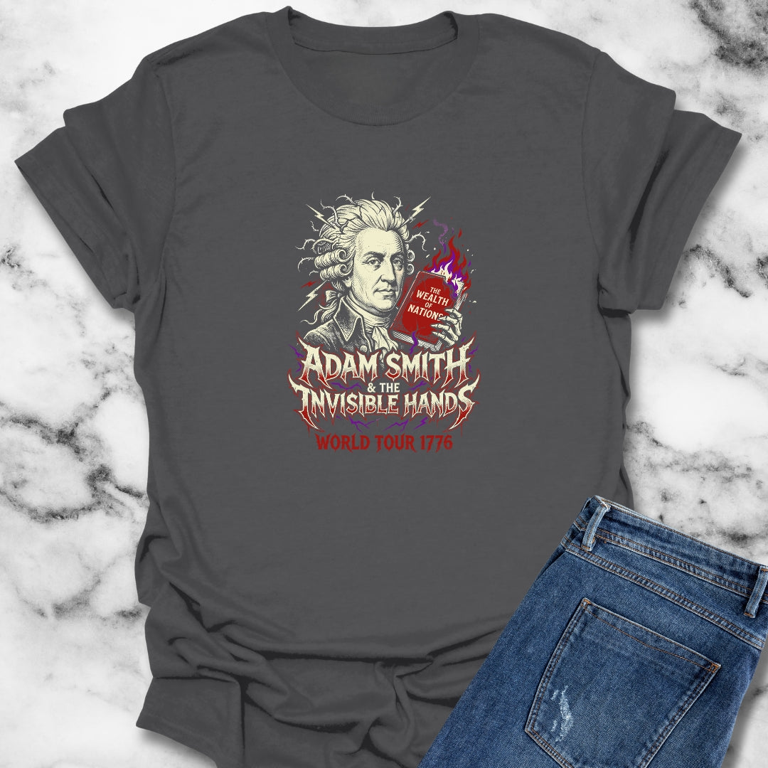 Heavy Metal Adam Smith Invisible Hand Tour T-Shirt
