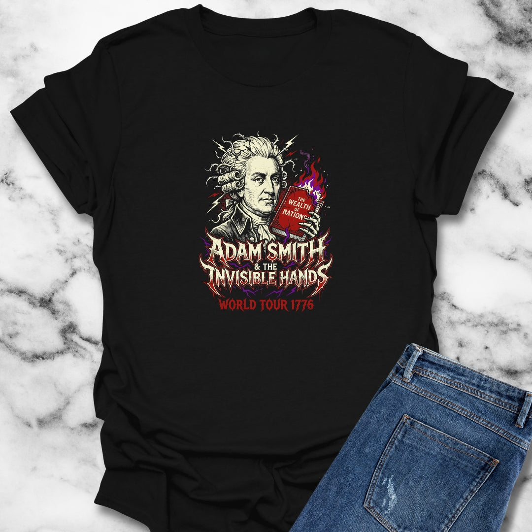 Heavy Metal Adam Smith Invisible Hand Tour T-Shirt