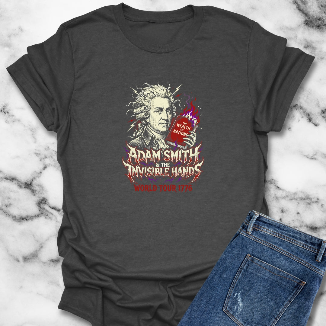 Heavy Metal Adam Smith Invisible Hand Tour T-Shirt