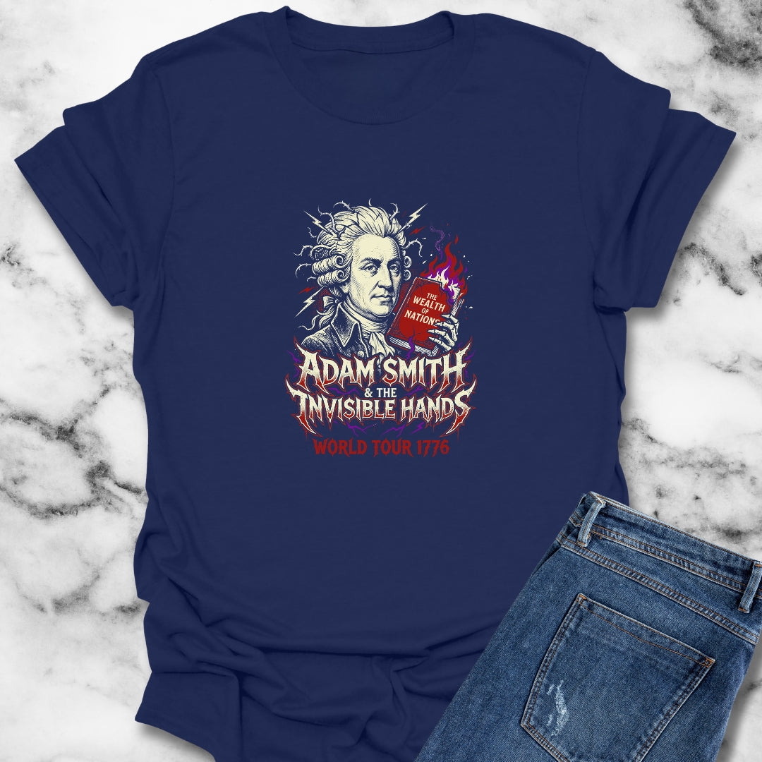 Heavy Metal Adam Smith Invisible Hand Tour T-Shirt