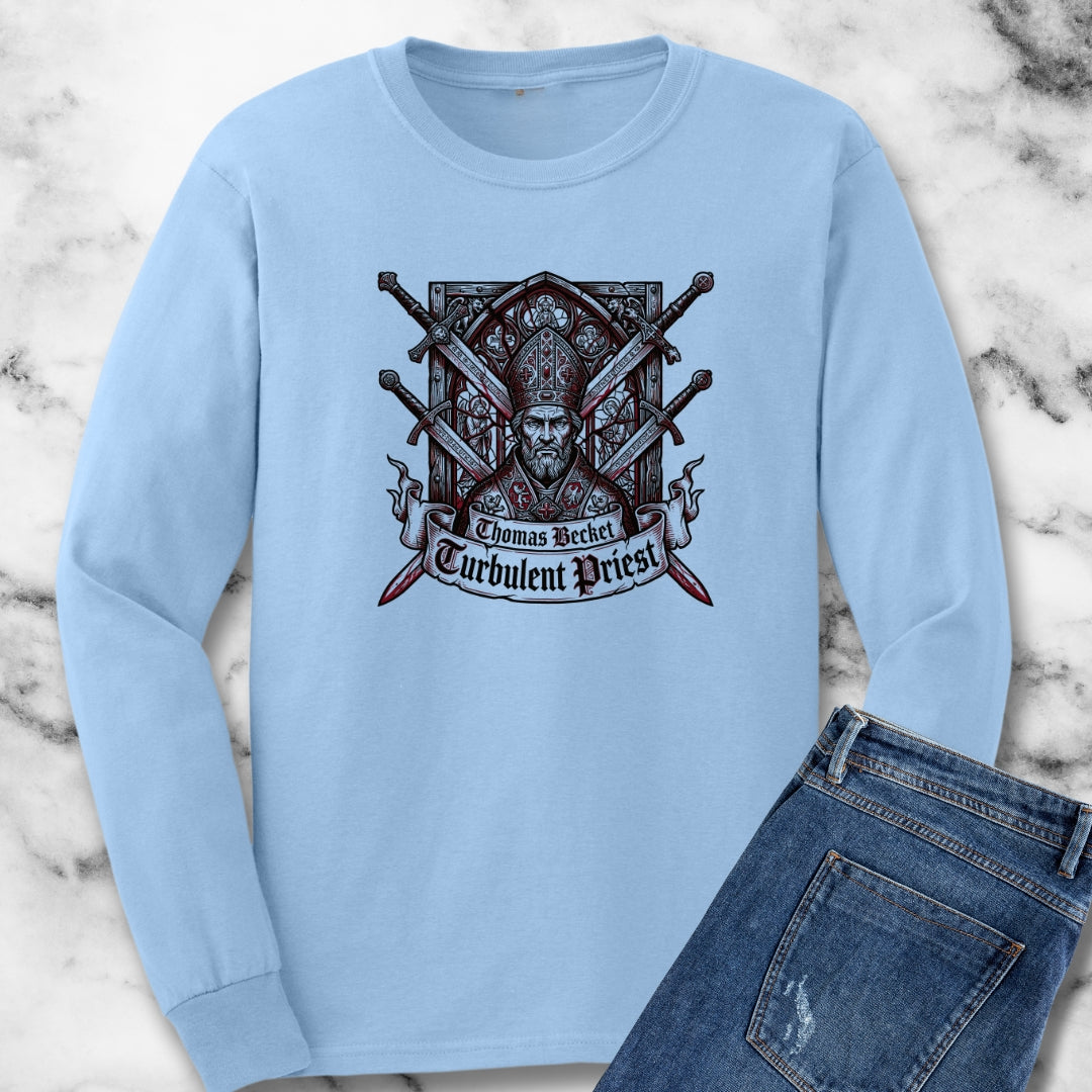 Thomas Becket Turbulent Priest Long Sleeve Tee