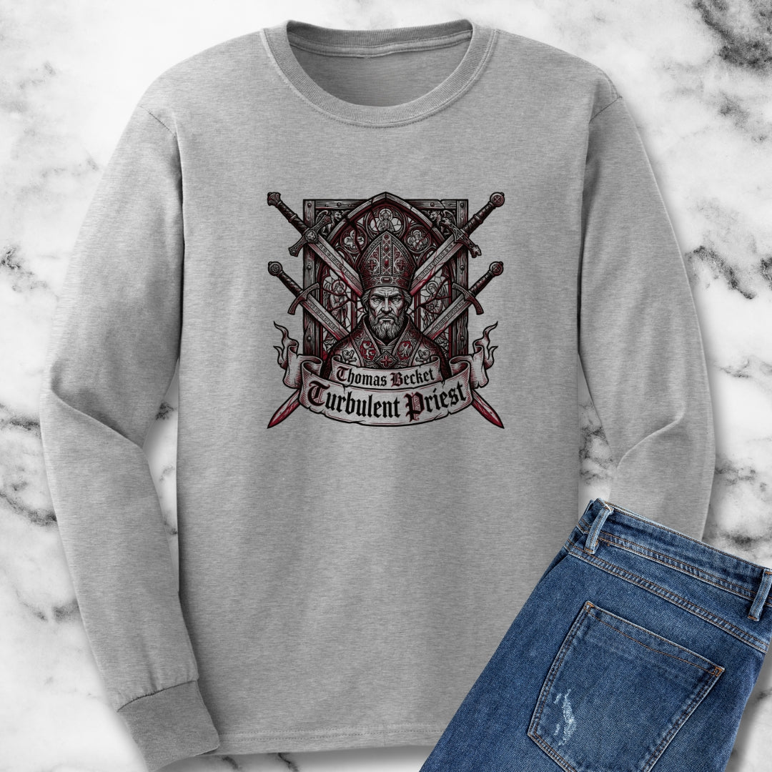Thomas Becket Turbulent Priest Long Sleeve Tee