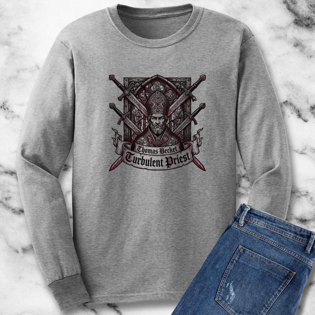 Thomas Becket Turbulent Priest Long Sleeve Tee