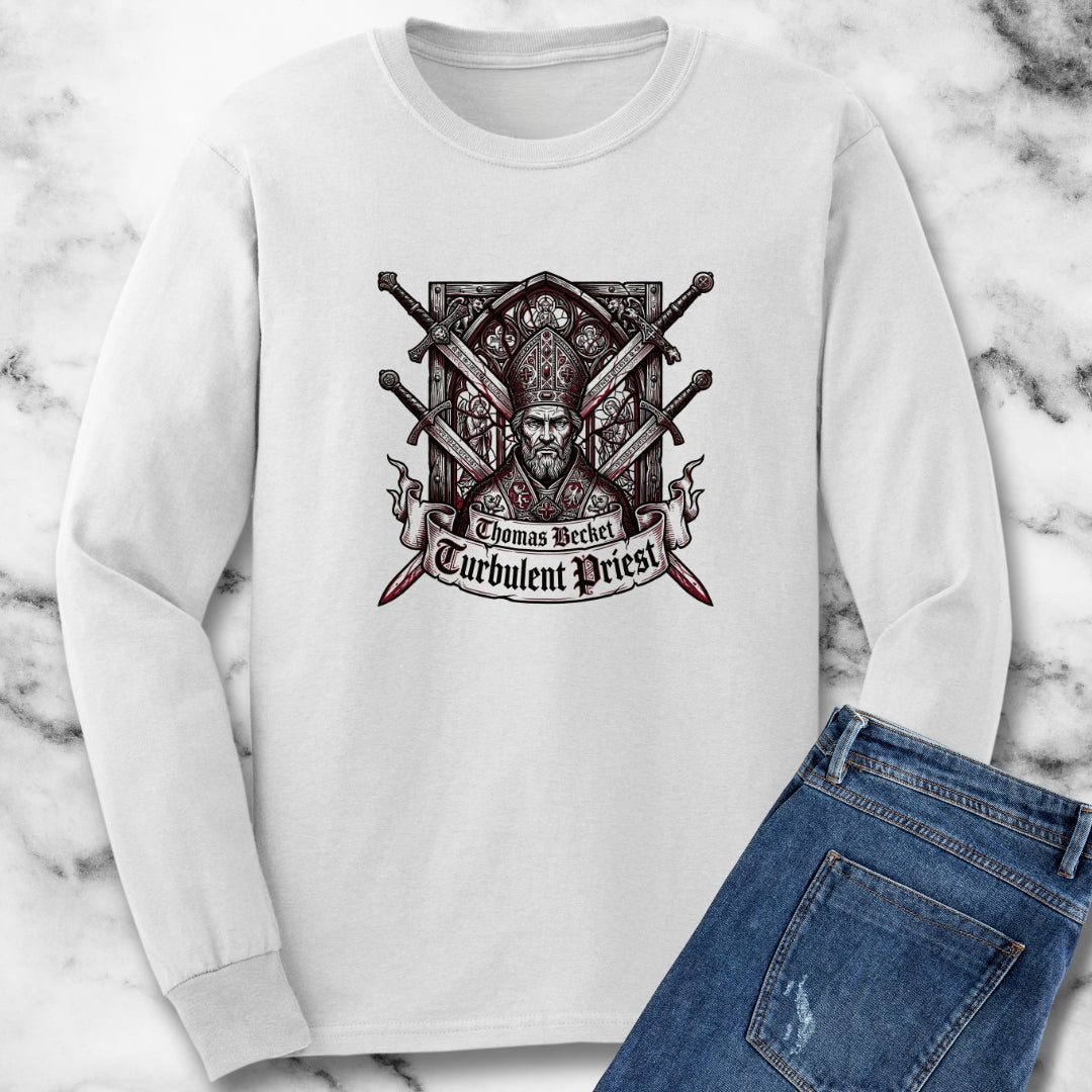 Thomas Becket Turbulent Priest Long Sleeve Tee
