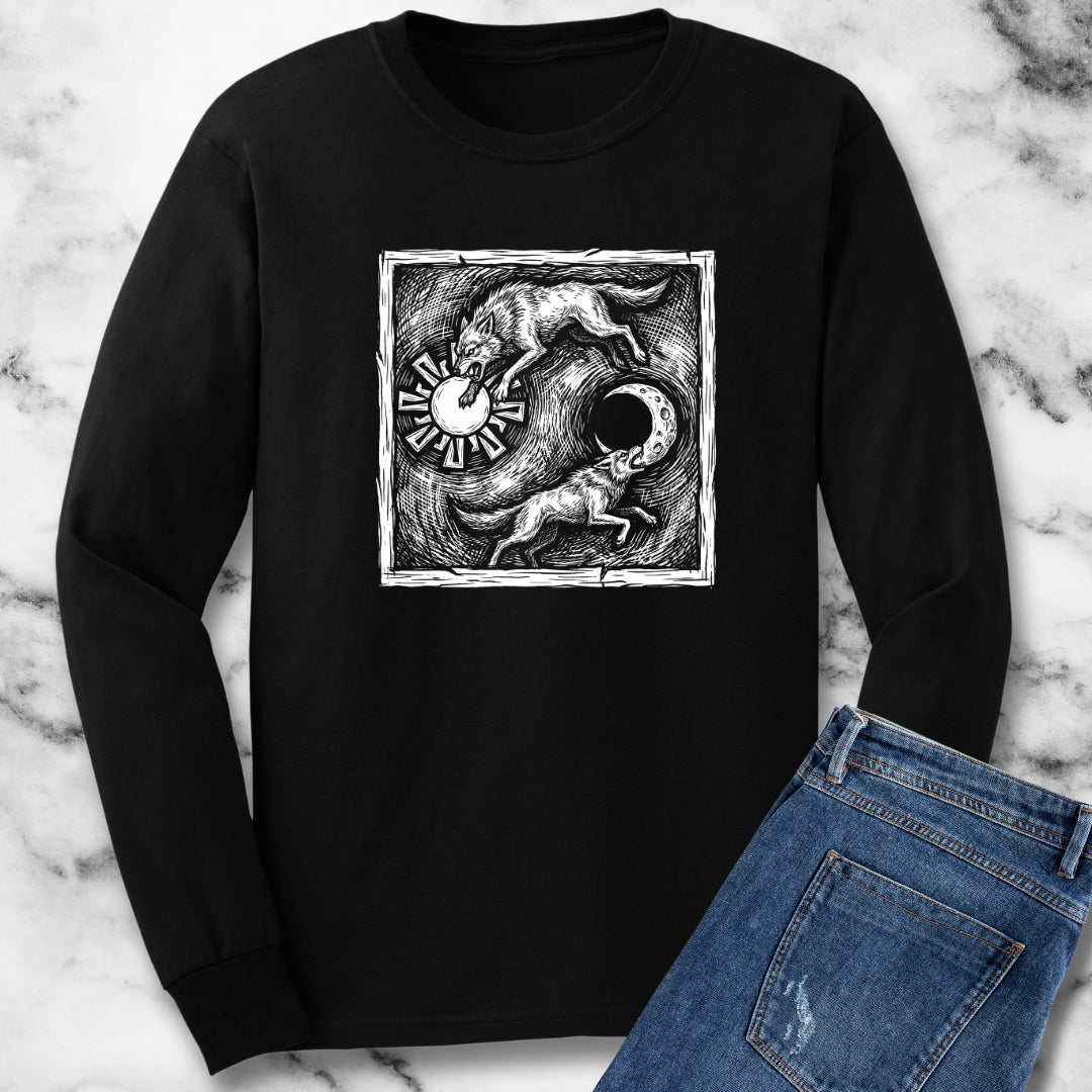 Sköll & Hati the Devourers Long Sleeve Tee