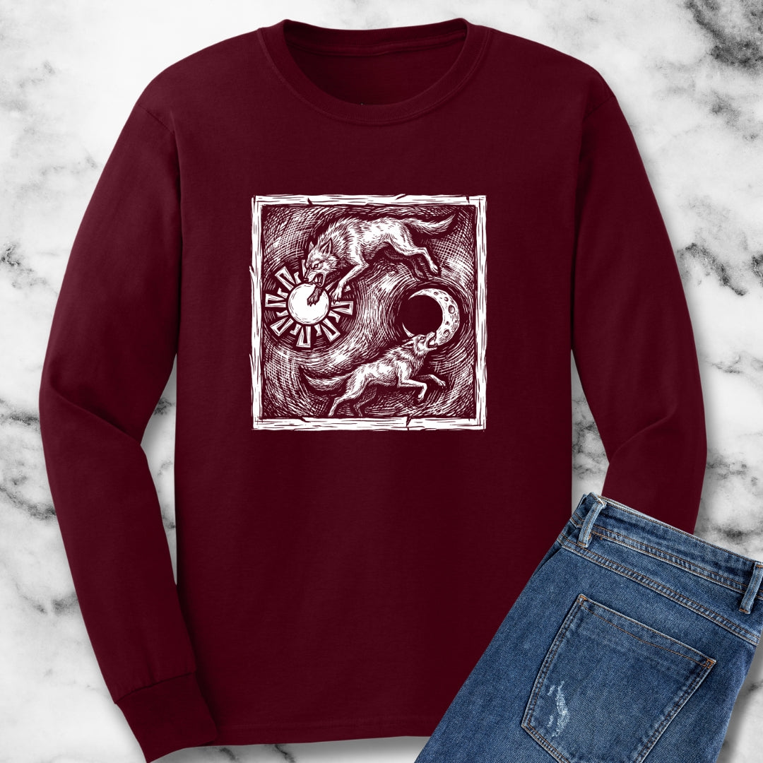 Sköll & Hati the Devourers Long Sleeve Tee