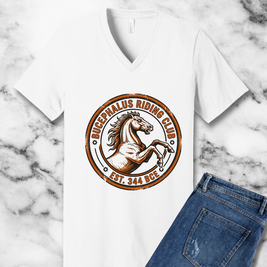 Bucephalus Riding Club Women's V-neck Tee