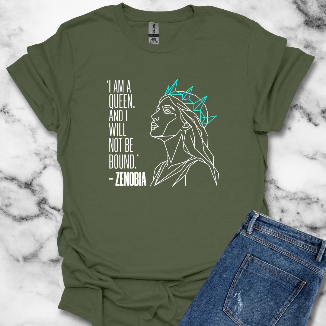 Line Art Queen Zenobia of Palmyra T-Shirt