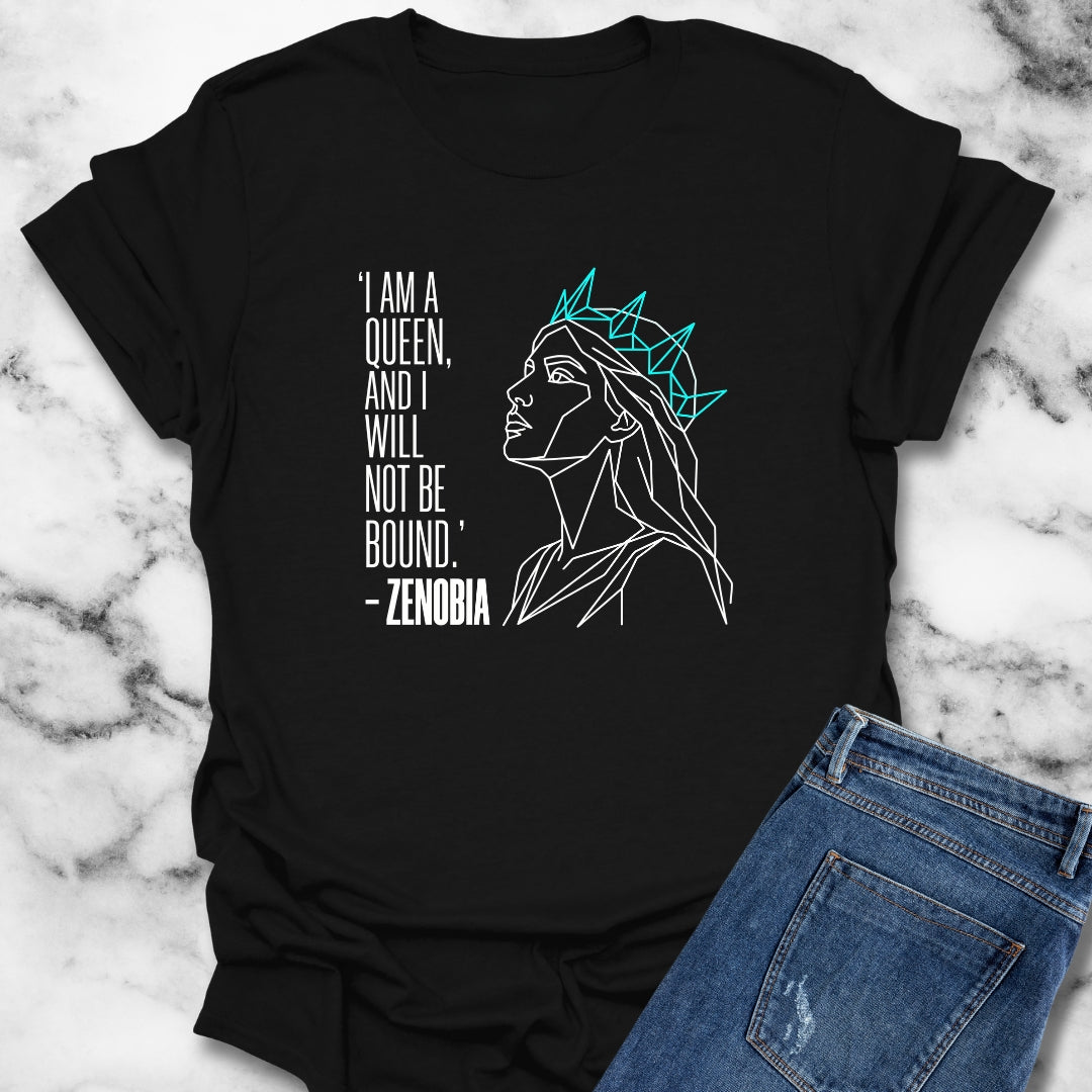 Line Art Queen Zenobia of Palmyra T-Shirt