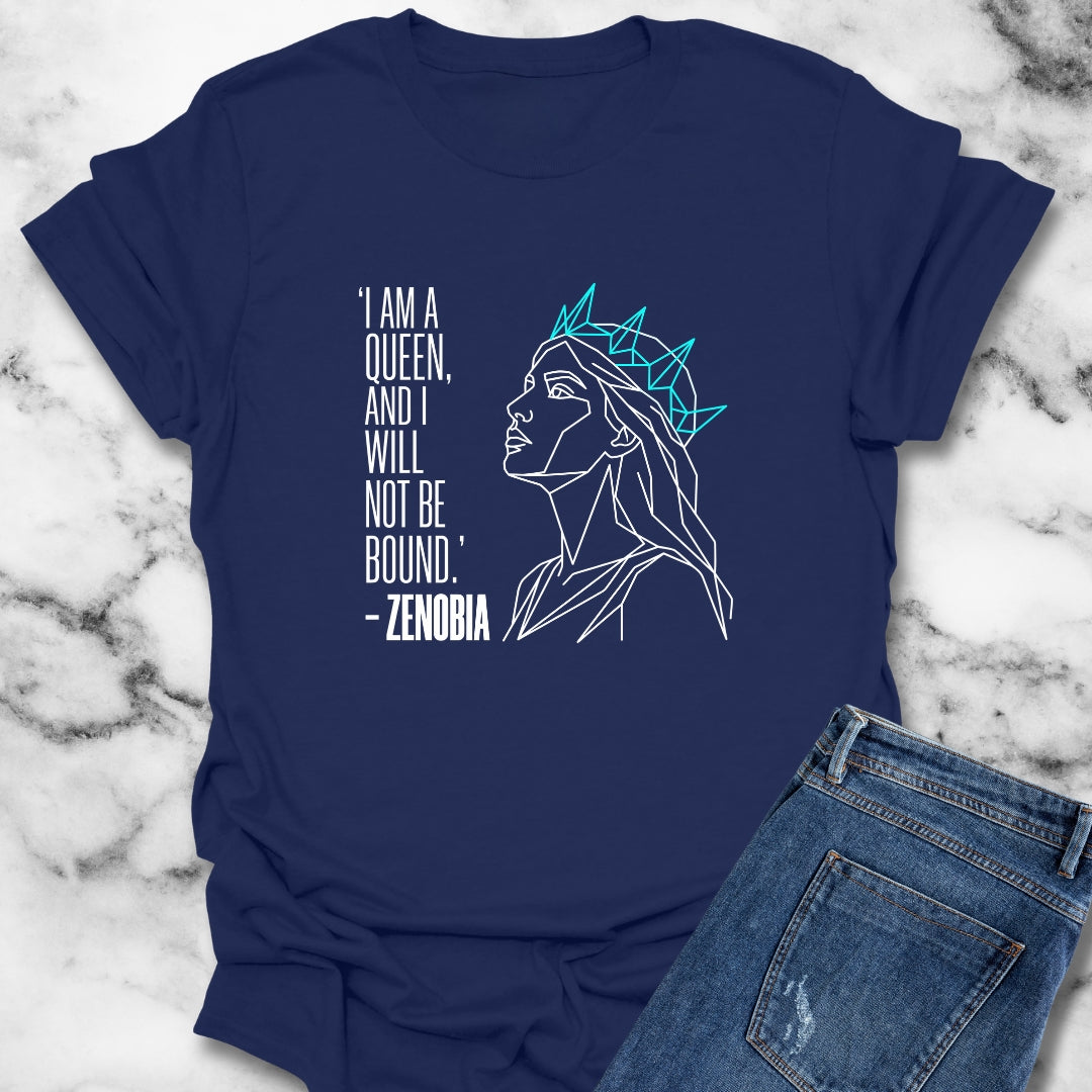 Line Art Queen Zenobia of Palmyra T-Shirt