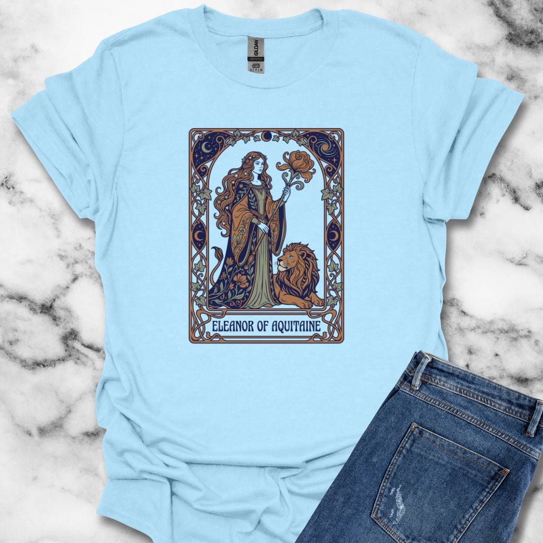 Eleanor of Aquitaine Art Nouveau T-Shirt