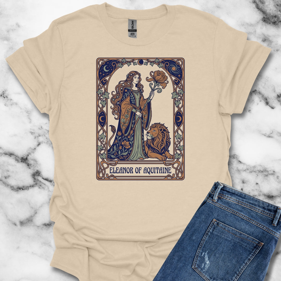 Eleanor of Aquitaine Art Nouveau T-Shirt