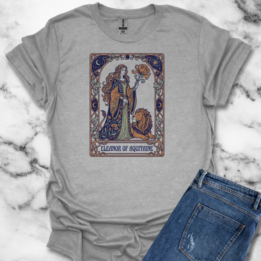 Eleanor of Aquitaine Art Nouveau T-Shirt