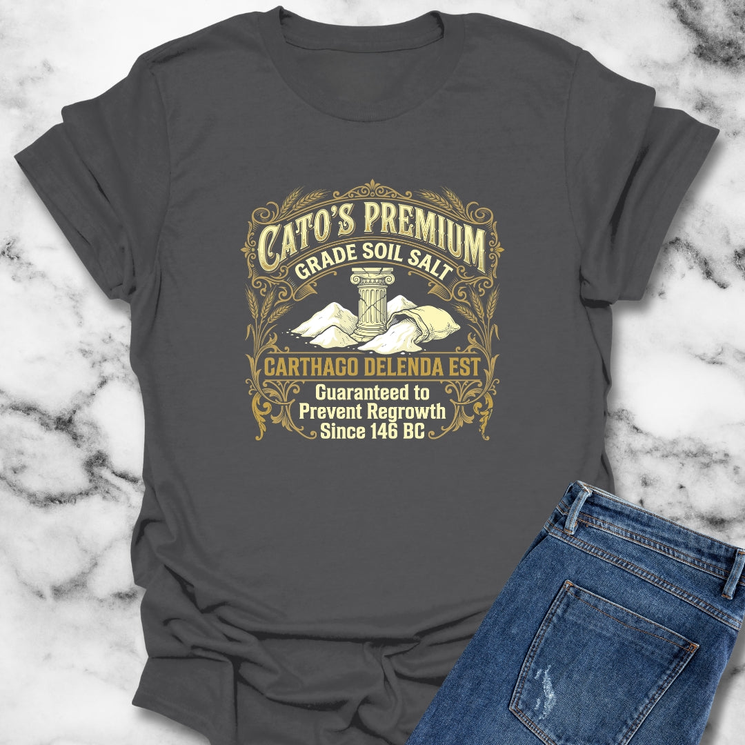 Cato Premium Salt Carthago Delenda Est T-Shirt