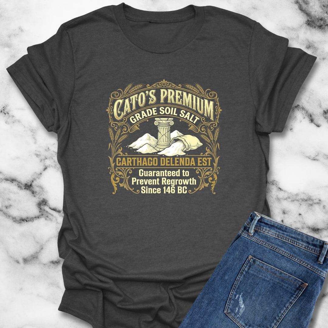 Cato Premium Salt Carthago Delenda Est T-Shirt