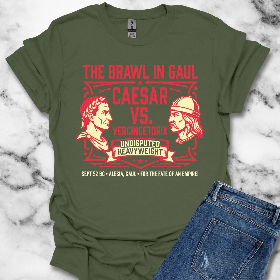 Caesar vs Vercingetorix Battle of Alesia T-Shirt