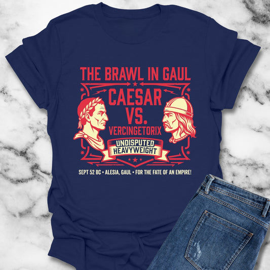 Caesar vs Vercingetorix Battle of Alesia T-Shirt