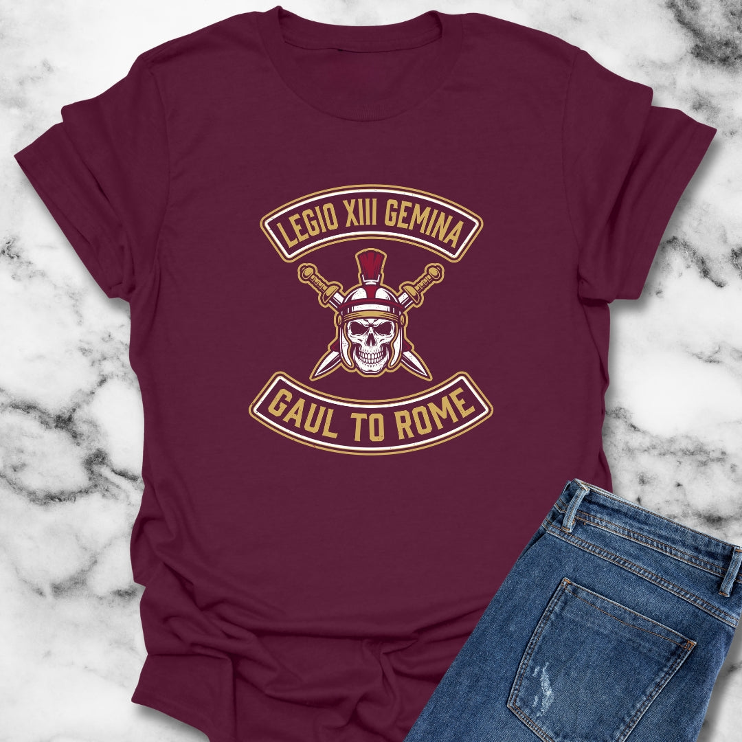 Legio XIII Gaul to Rome Gemina T-Shirt