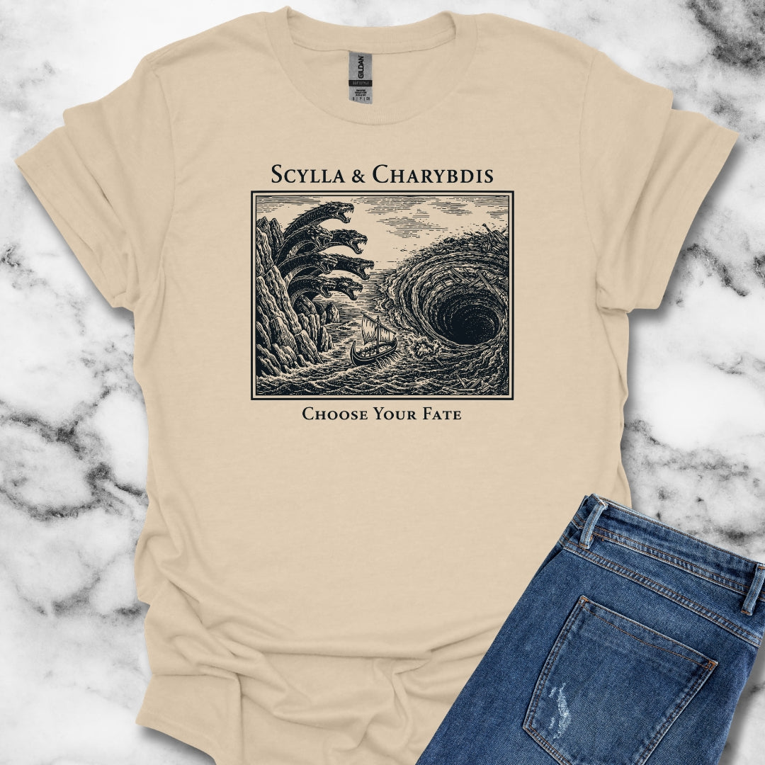 Scylla Charybdis Choose Your Fate T-Shirt