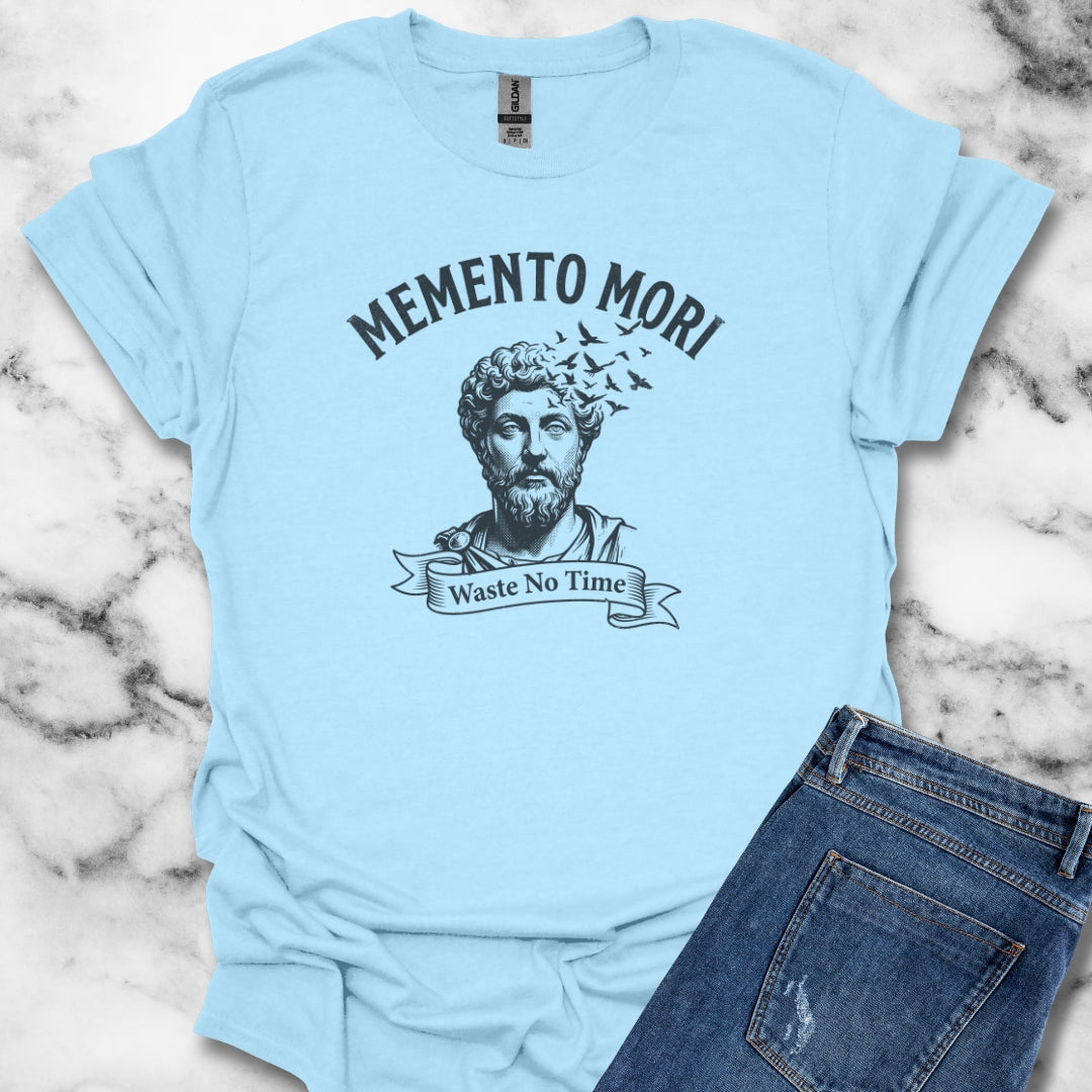 Marcus Aurelius Memento Mori Unisex Lightweight T-Shirt