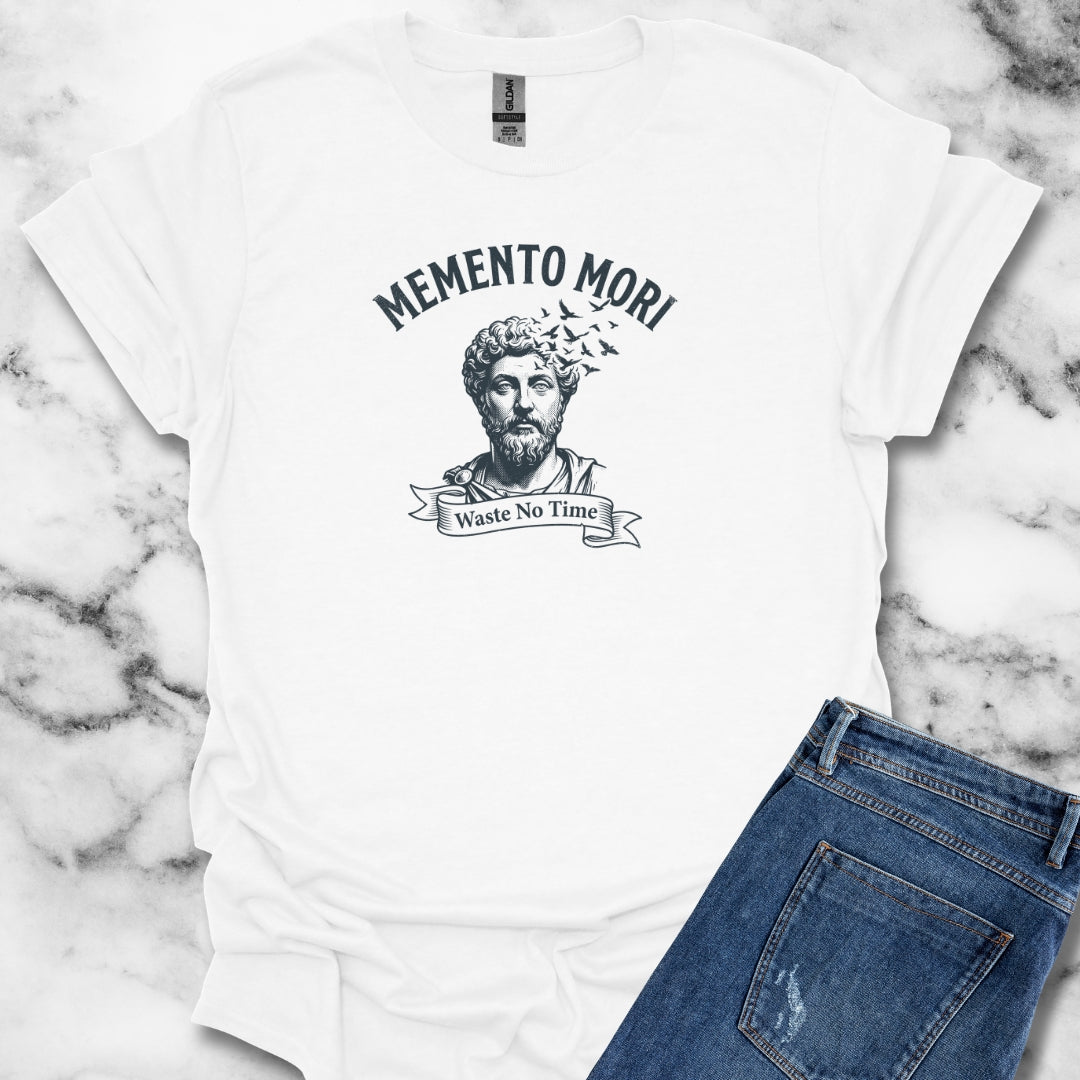 Marcus Aurelius Memento Mori Unisex Lightweight T-Shirt