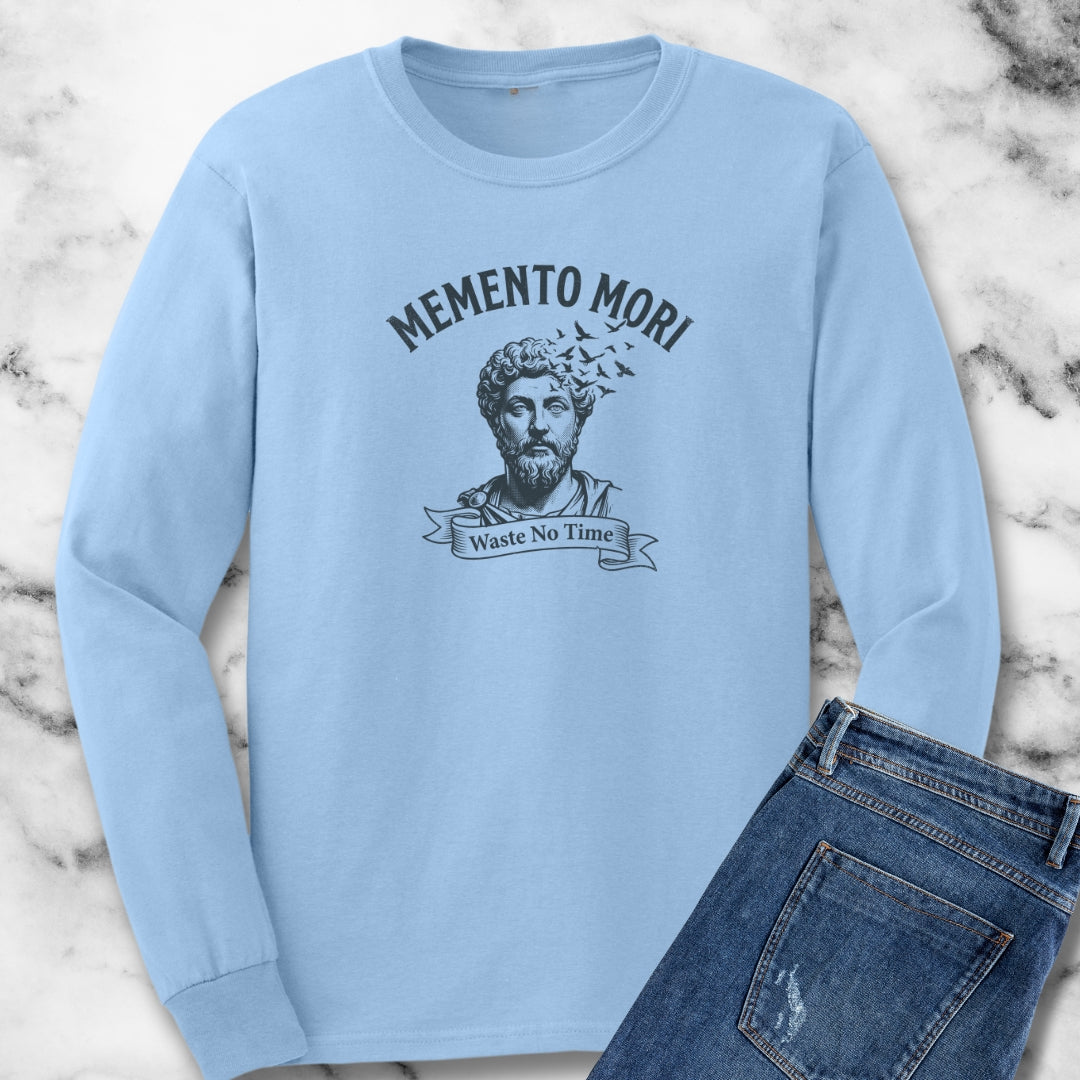 Marcus Aurelius Memento Mori Long Sleeve Tee