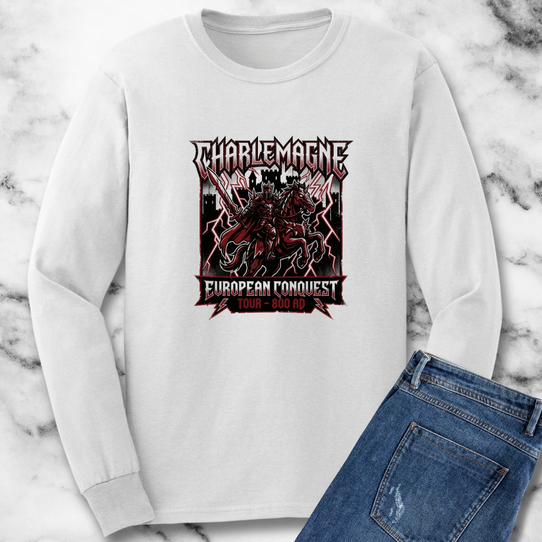 Charlemagne European Conquest Tour Long Sleeve Tee