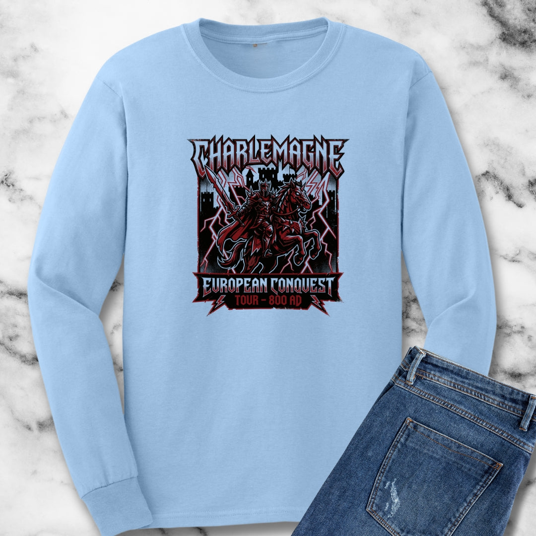 Charlemagne European Conquest Tour Long Sleeve Tee
