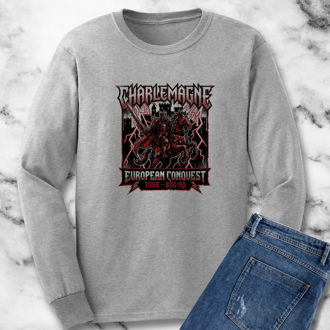 Charlemagne European Conquest Tour Long Sleeve Tee