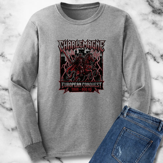 Charlemagne European Conquest Tour Long Sleeve Tee