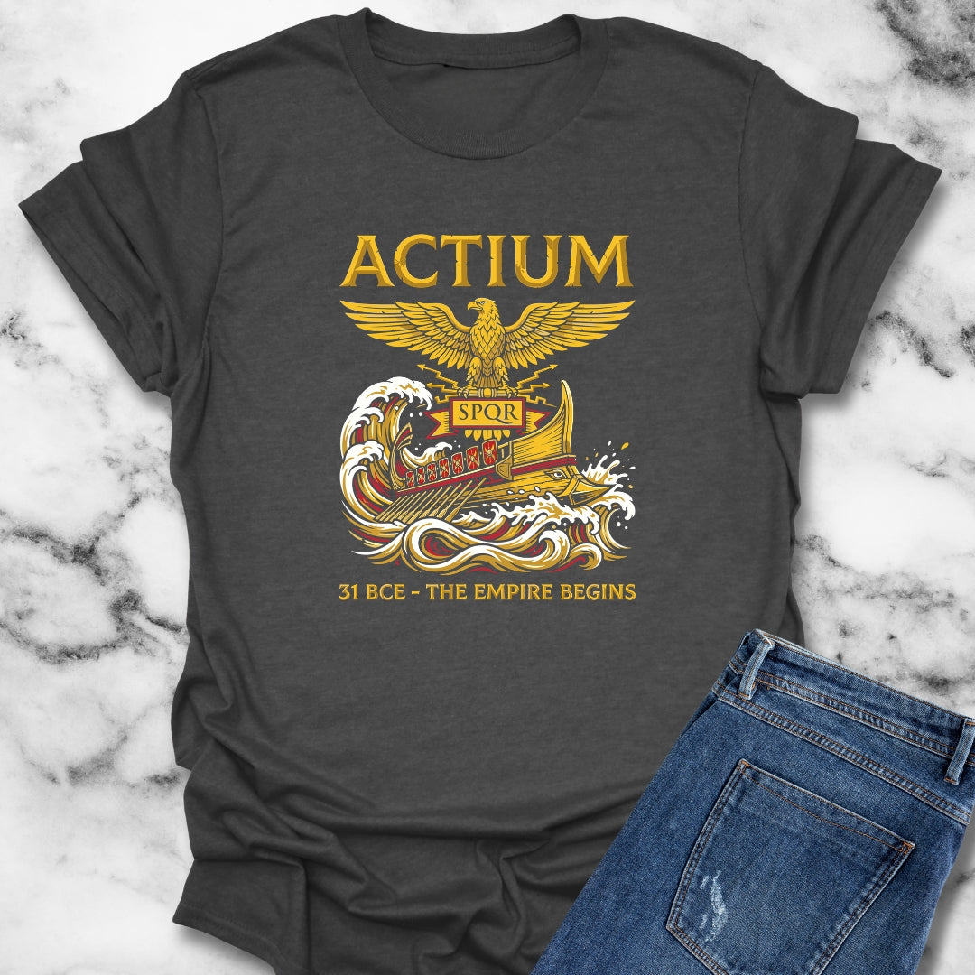 Battle of Actium Empire Begins T-Shirt
