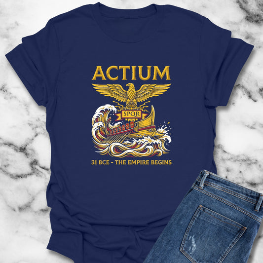 Battle of Actium Empire Begins T-Shirt