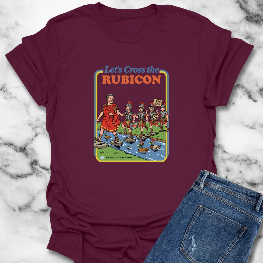 Let's Cross Rubicon Kids' Book Parody T-Shirt