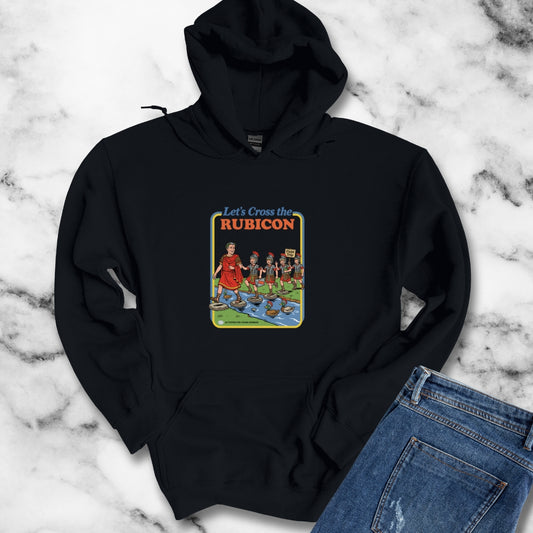 Let's Cross Rubicon Kids' Book Parody Hoodie Sweatshirt