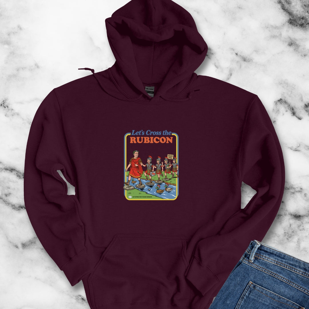 Let's Cross Rubicon Kids' Book Parody Hoodie Sweatshirt
