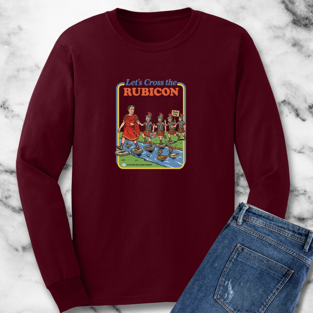 Let's Cross Rubicon Kids' Book Parody Long Sleeve Tee