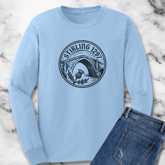 Stirling Bridge 1297 William Wallace Long Sleeve Tee