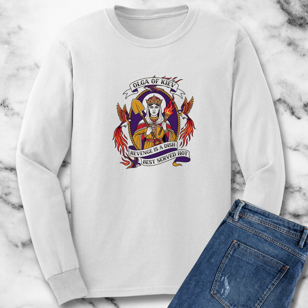 Olga of Kiev Revenge Long Sleeve Tee