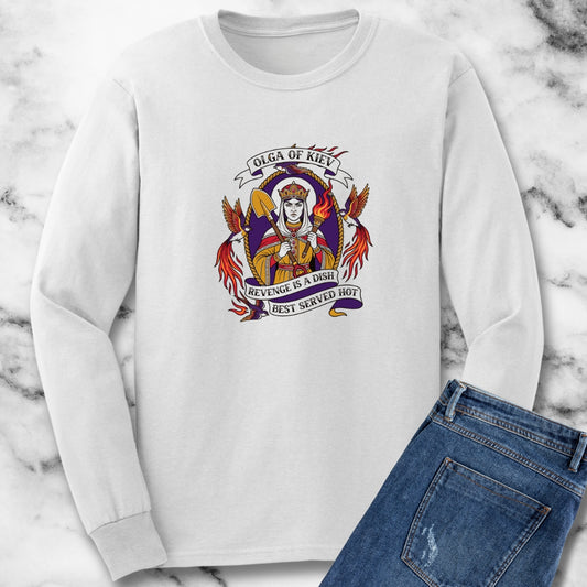 Olga of Kiev Revenge Long Sleeve Tee