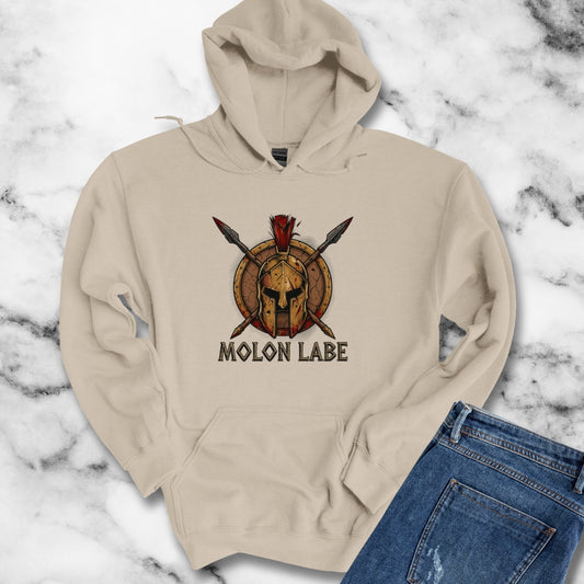 Molon Labe Sparta Hoodie Sweatshirt
