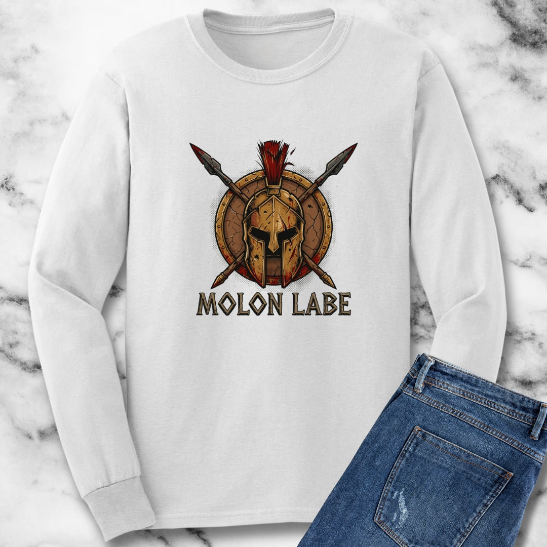 Molon Labe Sparta Long Sleeve Tee