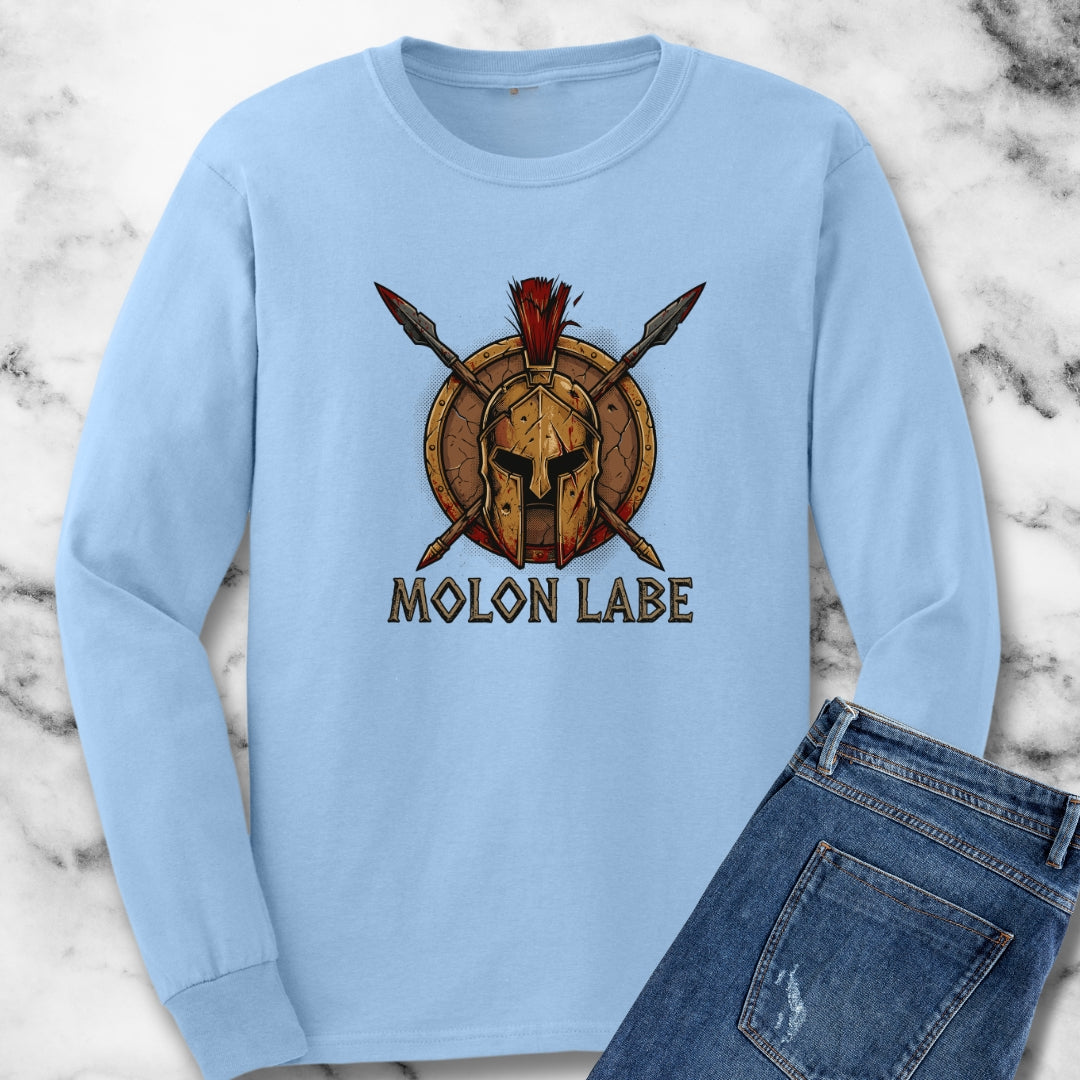 Molon Labe Sparta Long Sleeve Tee