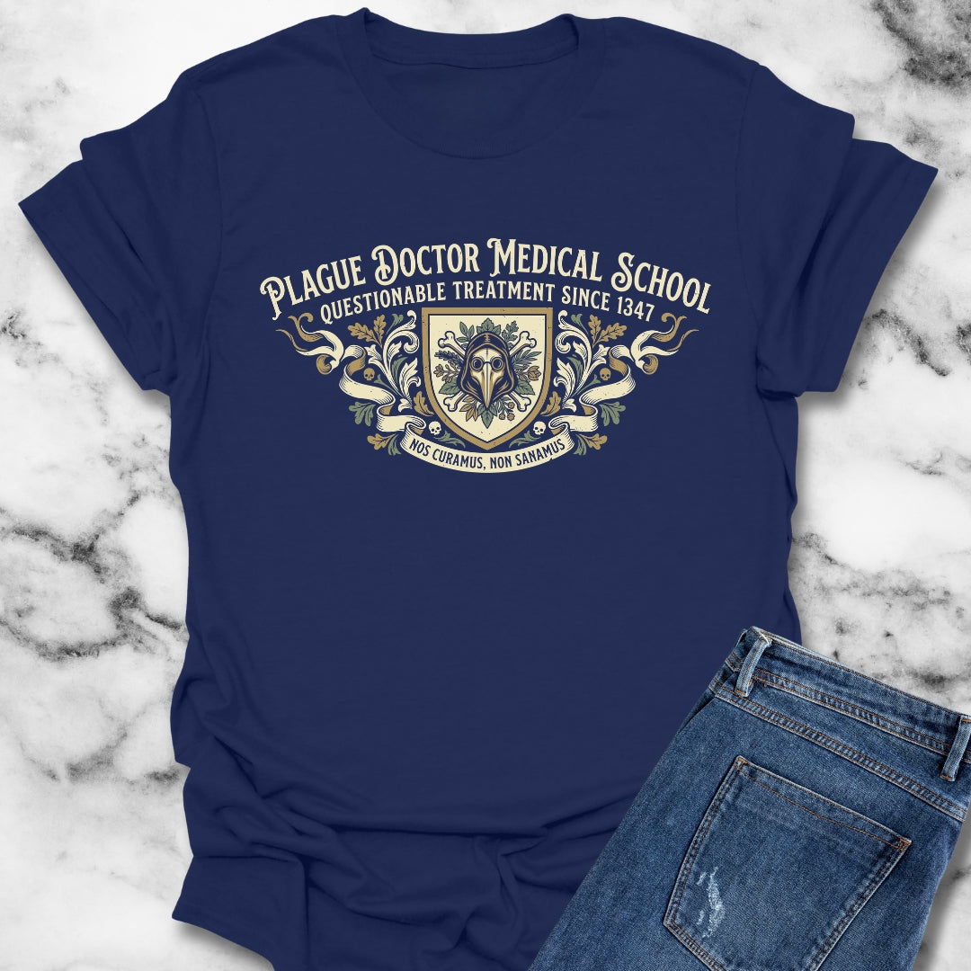 Plague Doctor Medical School T-Shirt