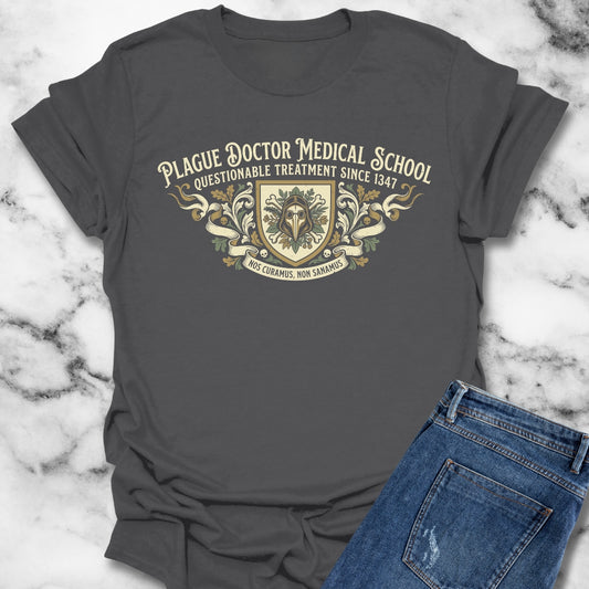 Plague Doctor Medical School T-Shirt