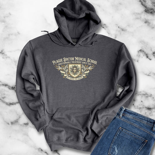 Plague Doctor Medical School Hoodie Sweatshirt